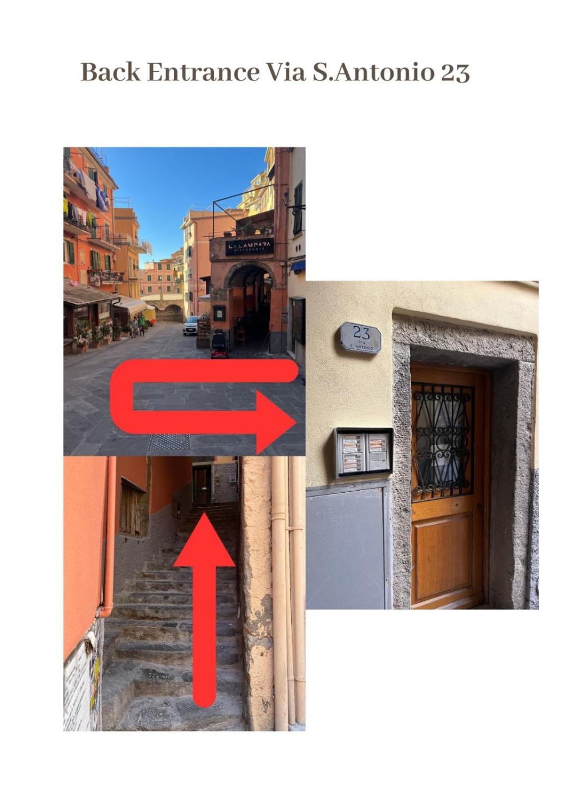La Vista Di Marina By The First Apartment Riomaggiore Exterior photo